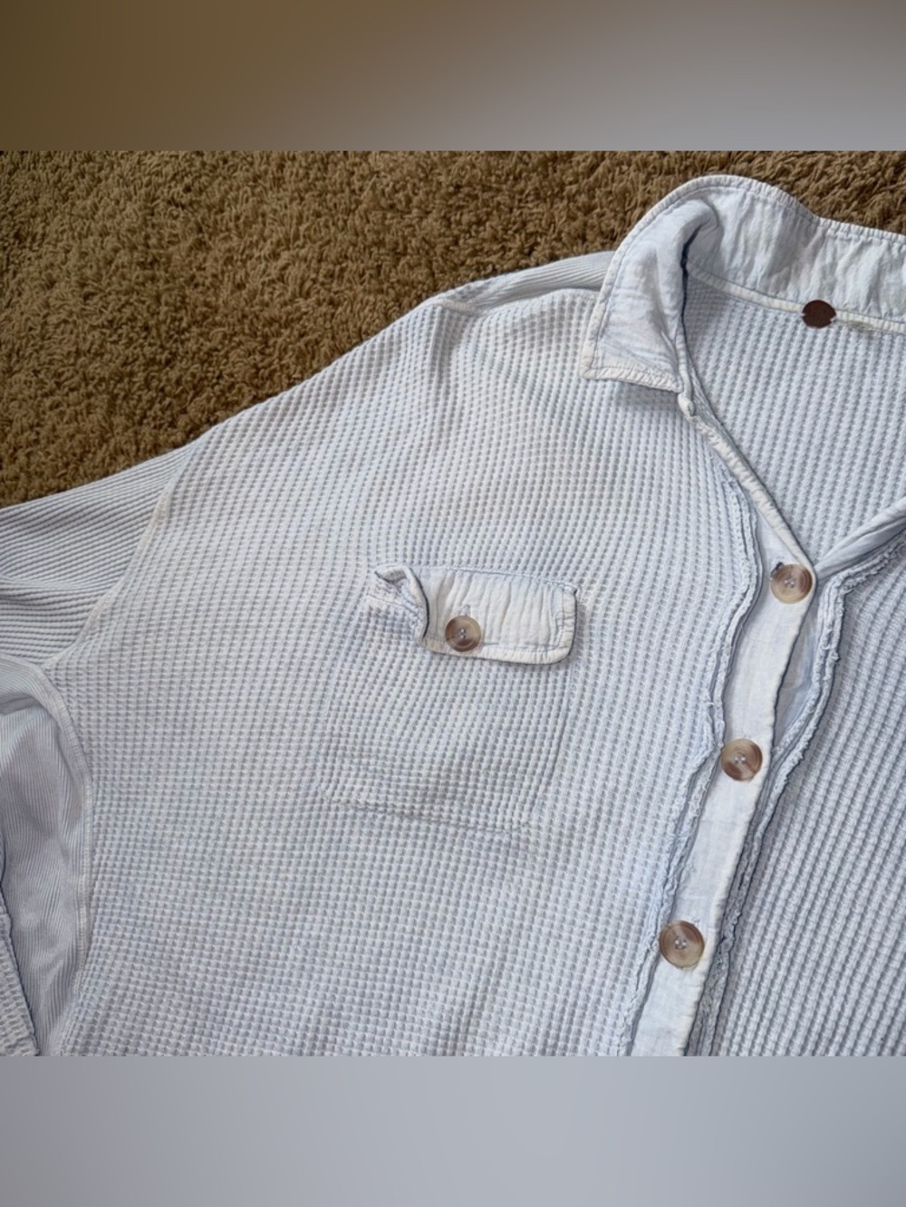 Women’s Free People One Scout Jacket Blue Size XL - Picture 6 of 8